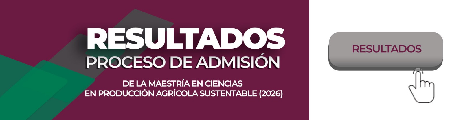 RESULTADOS DEL PROCESO DE ADMISIÓN MCPAS 2026